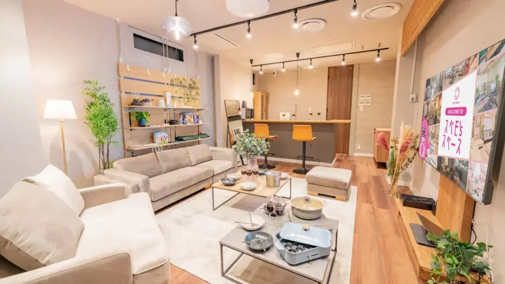 Oasis六本木の内装